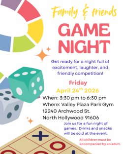 Game Night Flyer